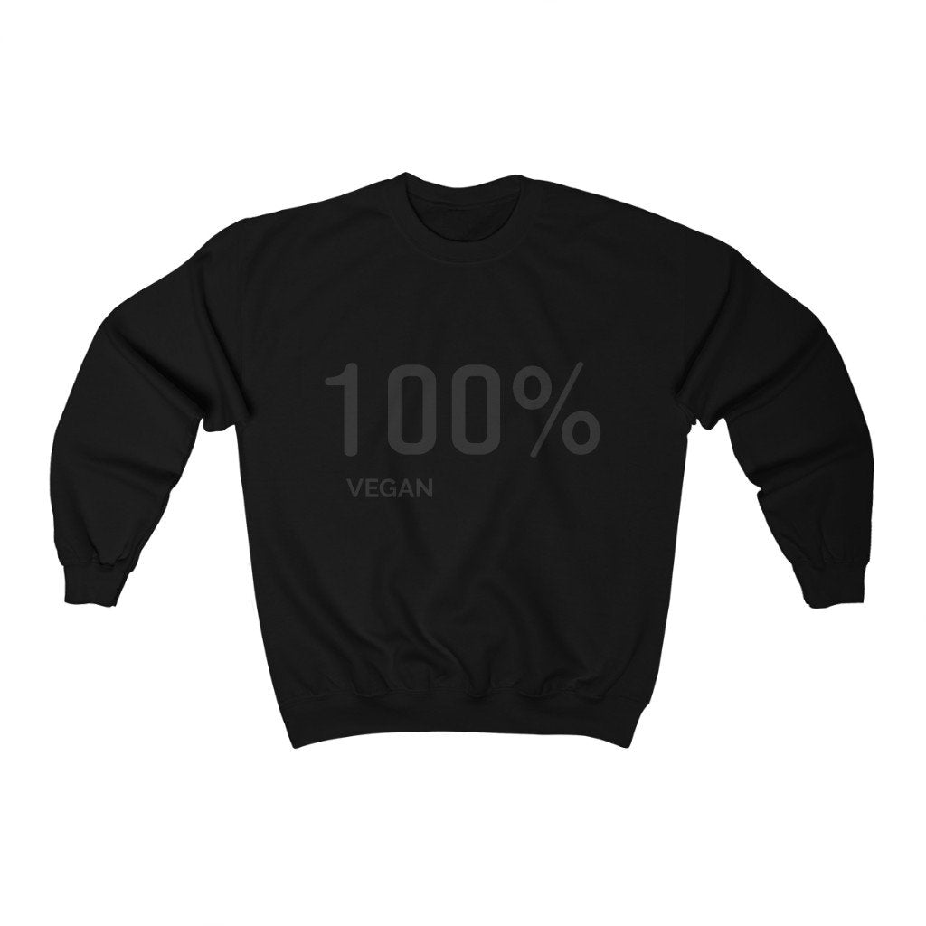 Womens 100% Vegan Logo Sweatshirt