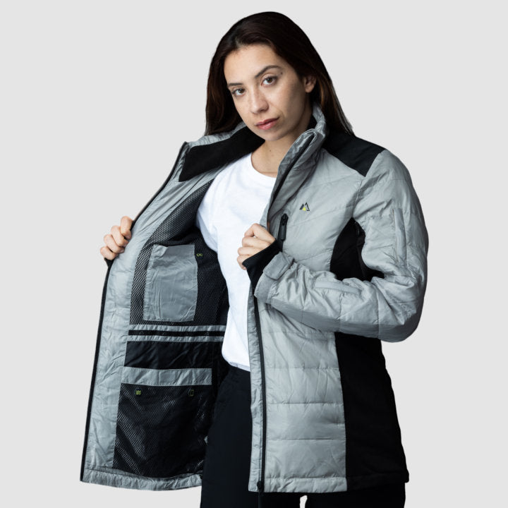 EcoDown Jacket - Women Gray