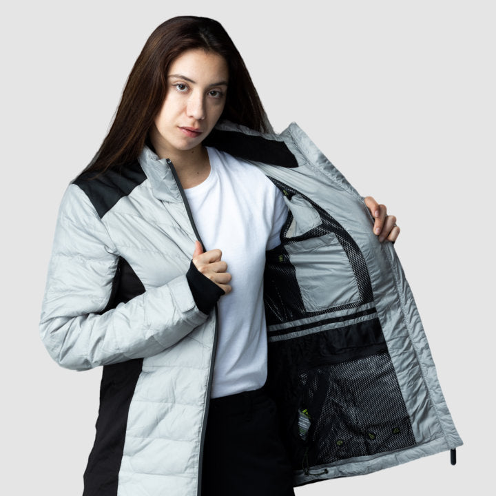 EcoDown Jacket - Women Gray