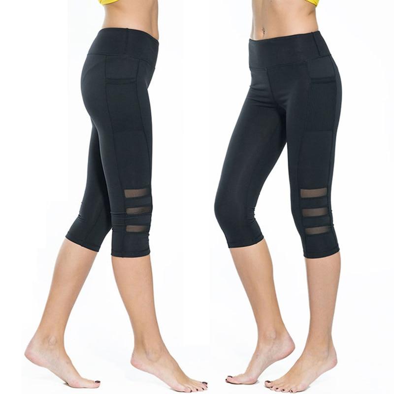 EP Calf-length Pants Capri Pant Sport leggings Women Fitness Yoga Gym