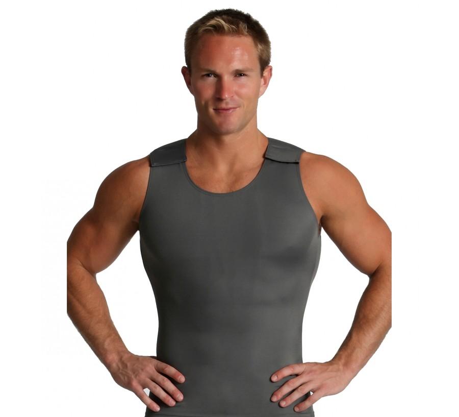 Insta Slim Activewear Compression Muscle Tank Hook & Loop MA00V1