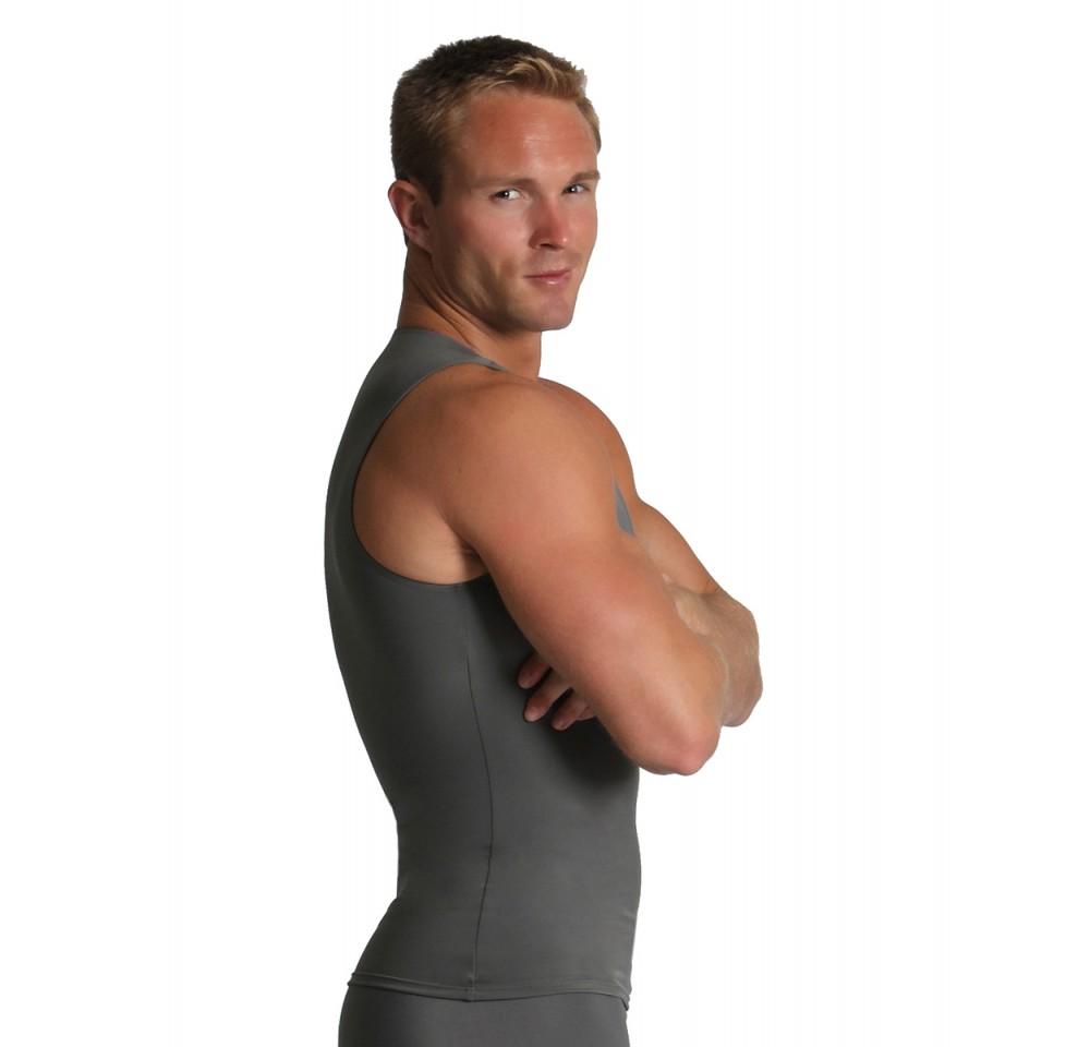 Insta Slim Activewear Compression Muscle Tank Hook & Loop MA00V1