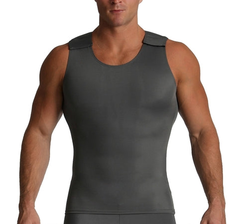 Insta Slim Activewear Compression Muscle Tank Hook & Loop MA00V1