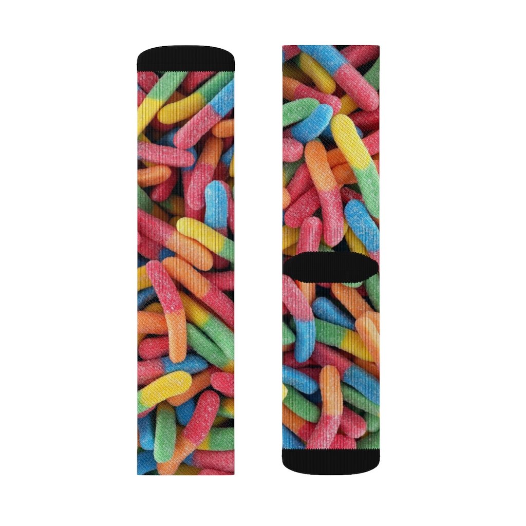 Gummy Candy Novelty Socks