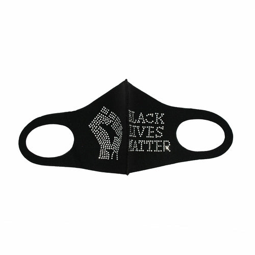 Black Lives Matter Fashion Studded Mask