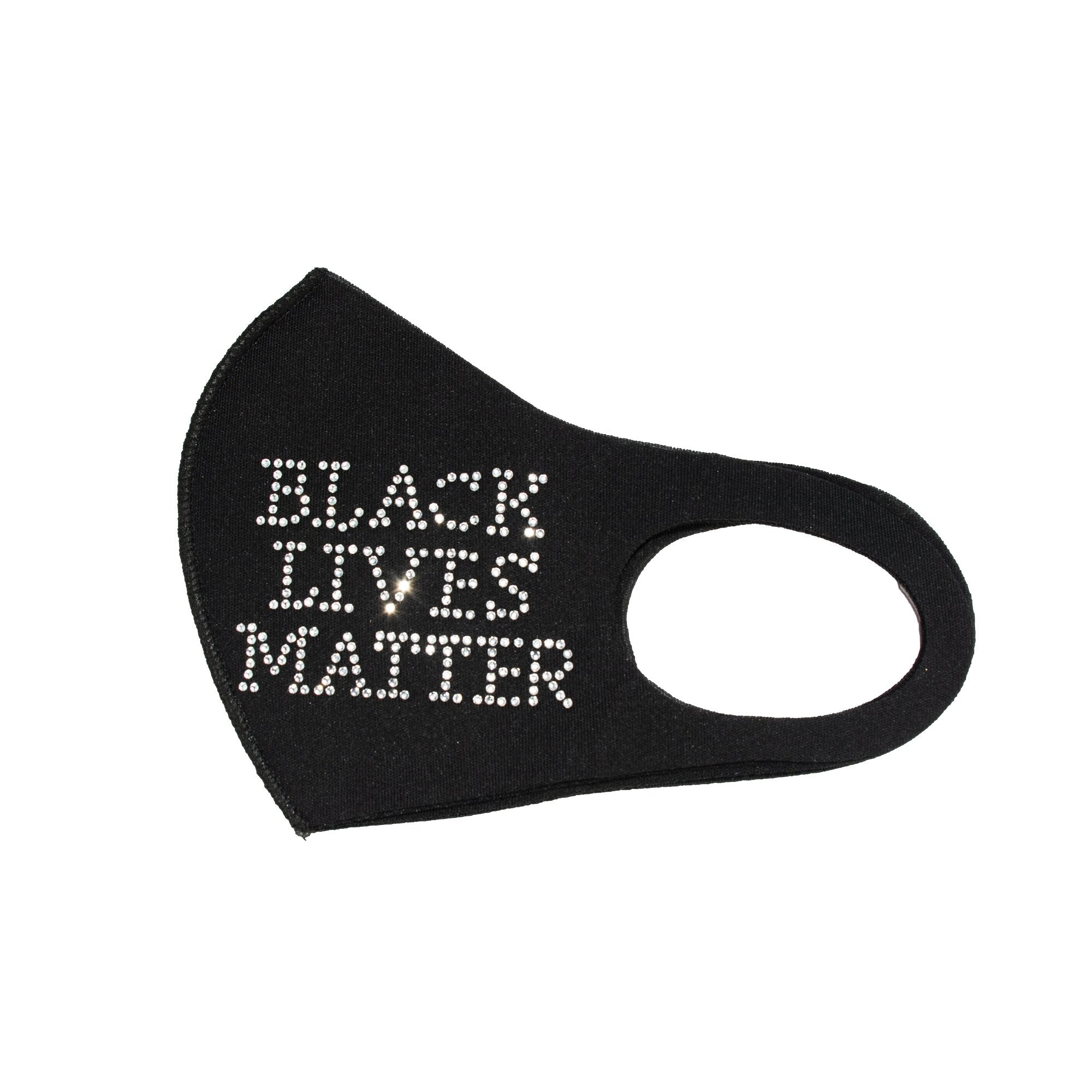 Black Lives Matter Fashion Studded Mask