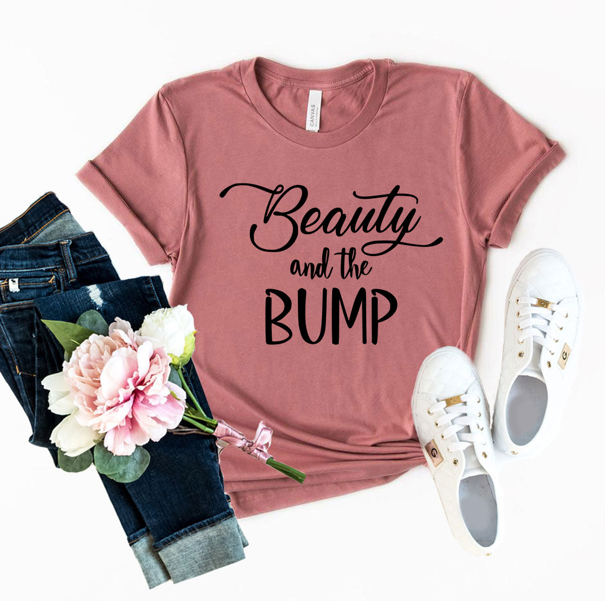 DT0131 Beauty And The Bump Shirt