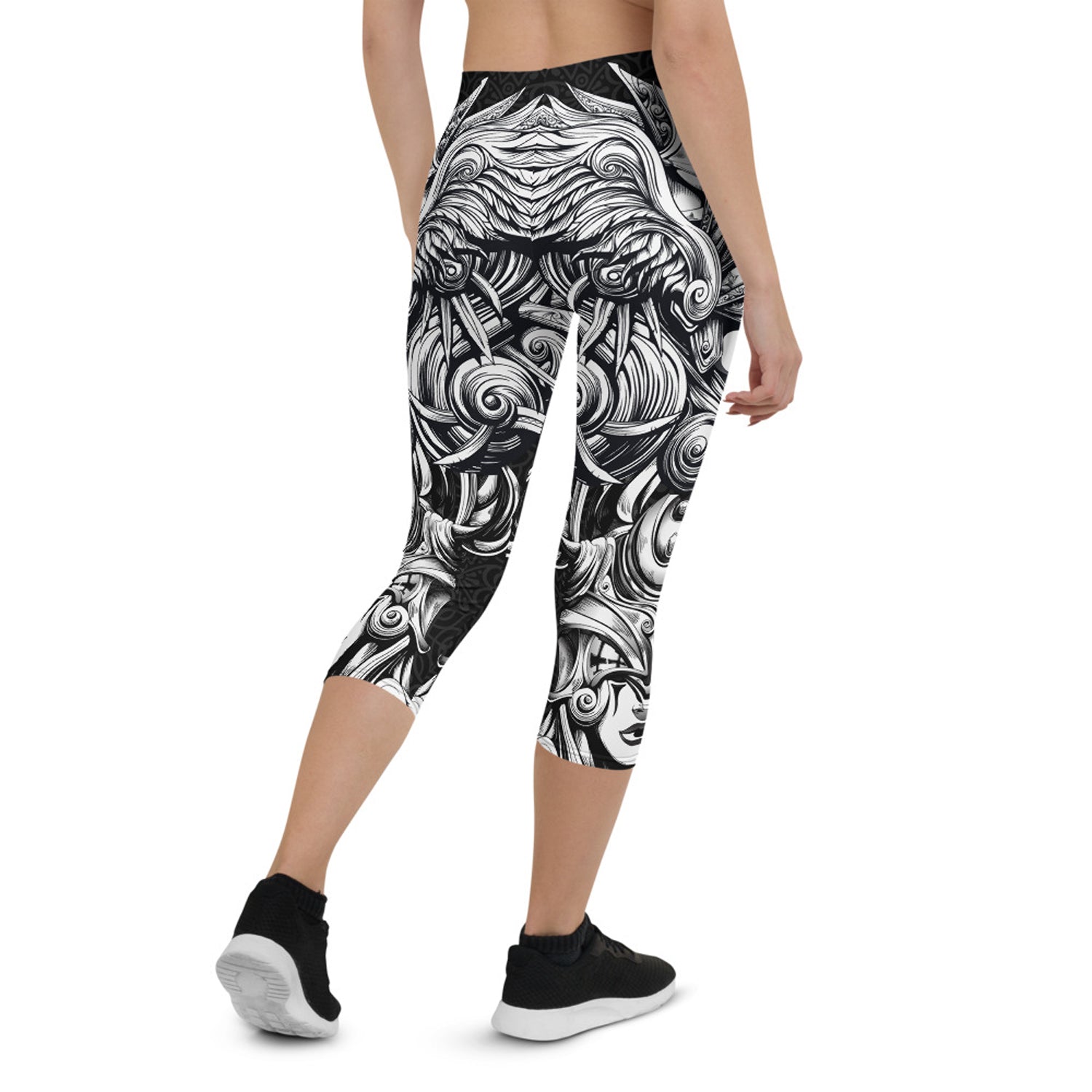 Valkyrie Capri Leggings for Women