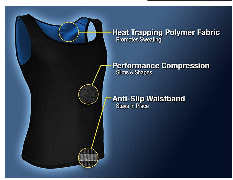 Sweat Shaper Sauna Vest Sport Vest