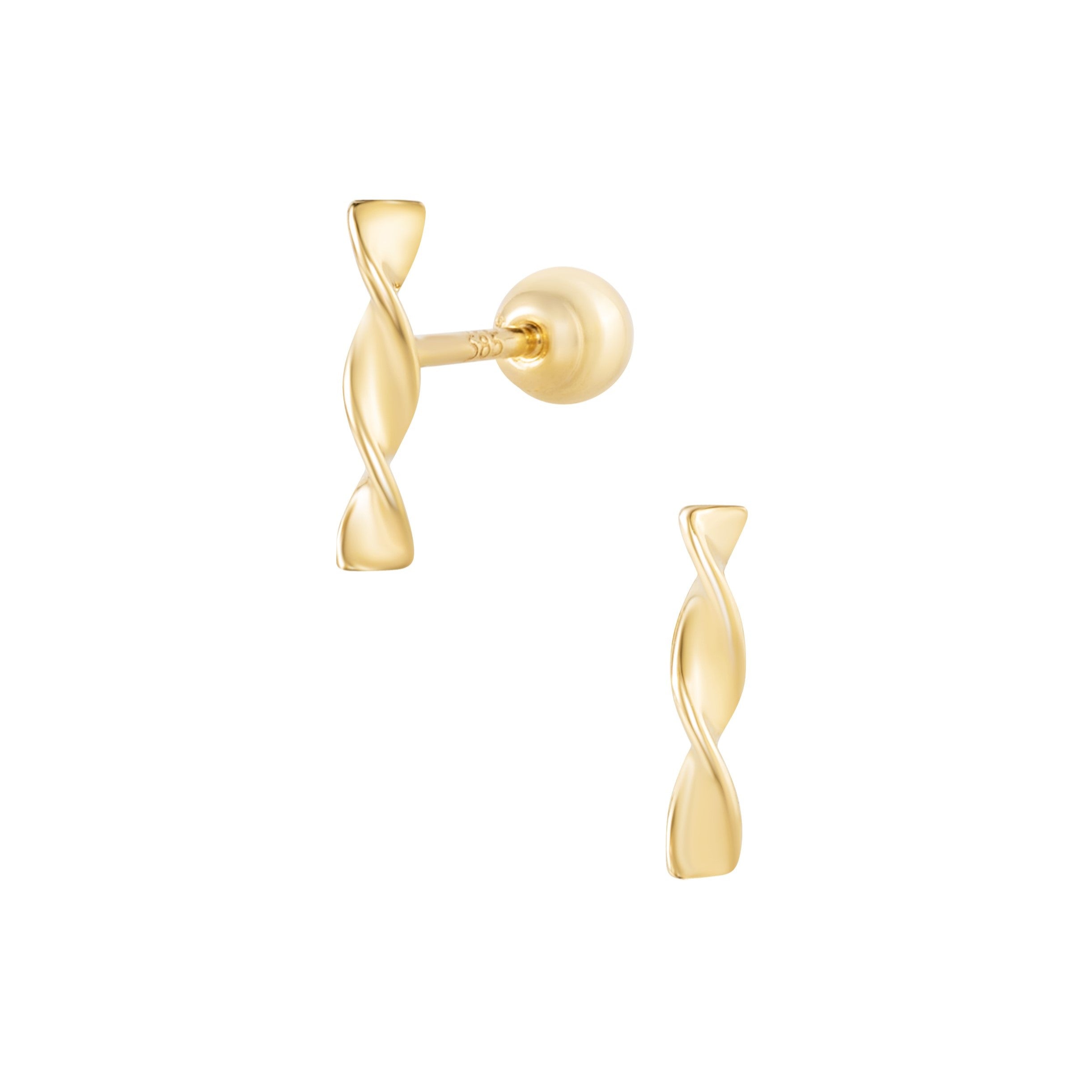 14K (58.5%) SOLID GOLD KEELIN PIERCING