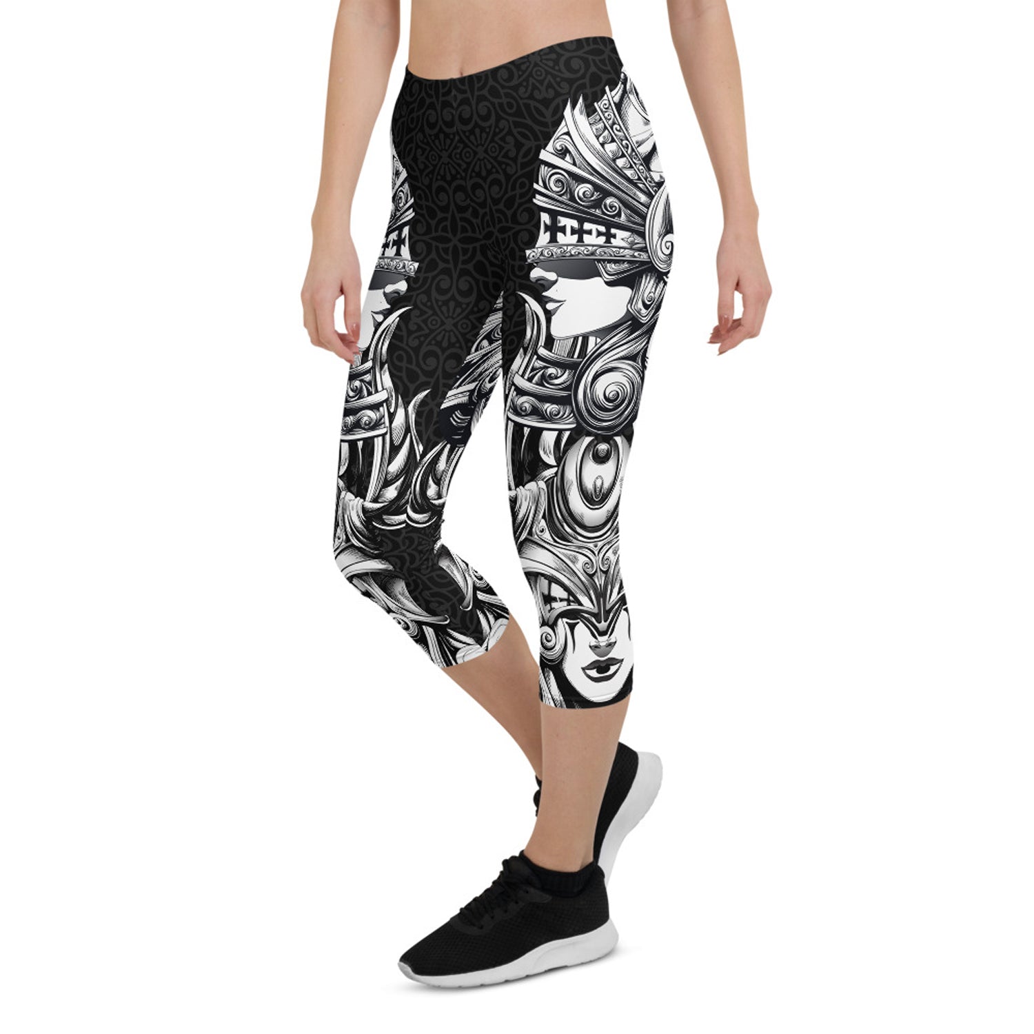 Valkyrie Capri Leggings for Women