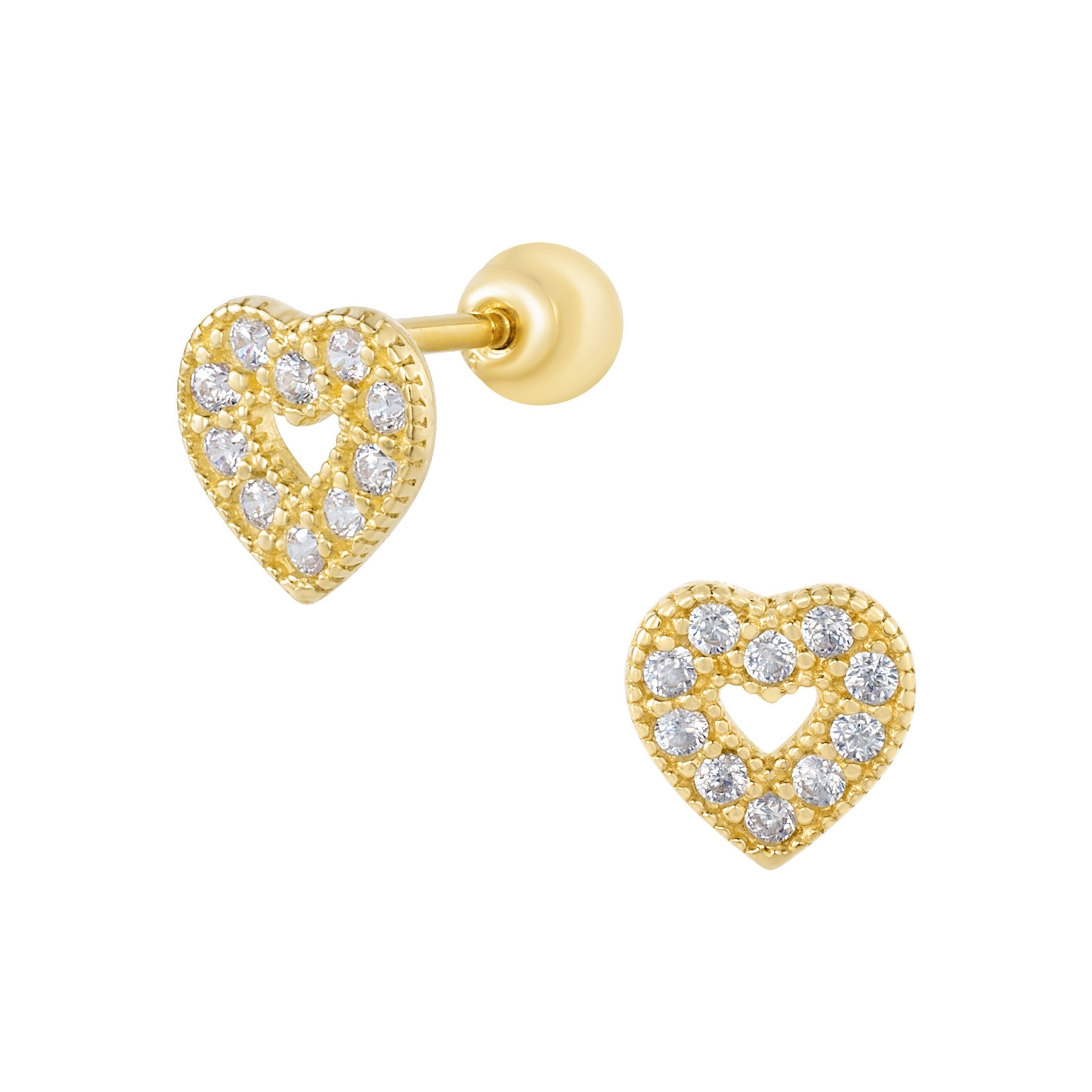 14K (58.5%) SOLID GOLD DULCIE PIERCING