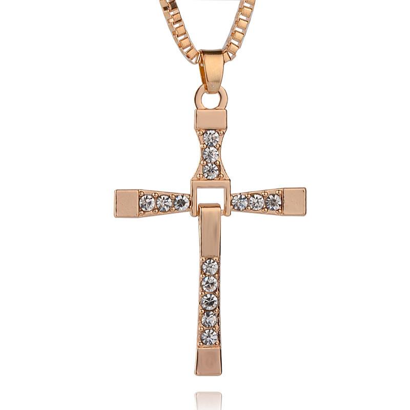 Fashion Cross Necklaces & Pendants For Men Necklace Fast And Furious