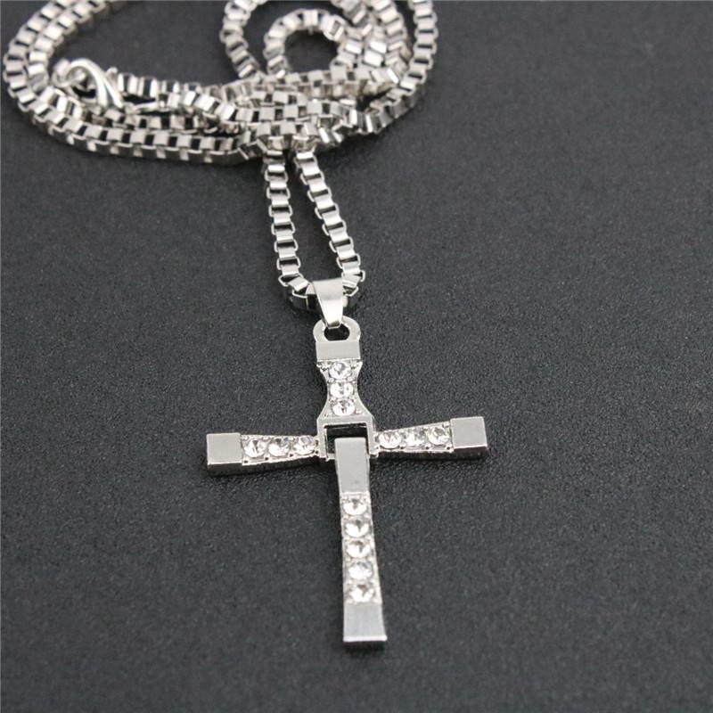 Fashion Cross Necklaces & Pendants For Men Necklace Fast And Furious