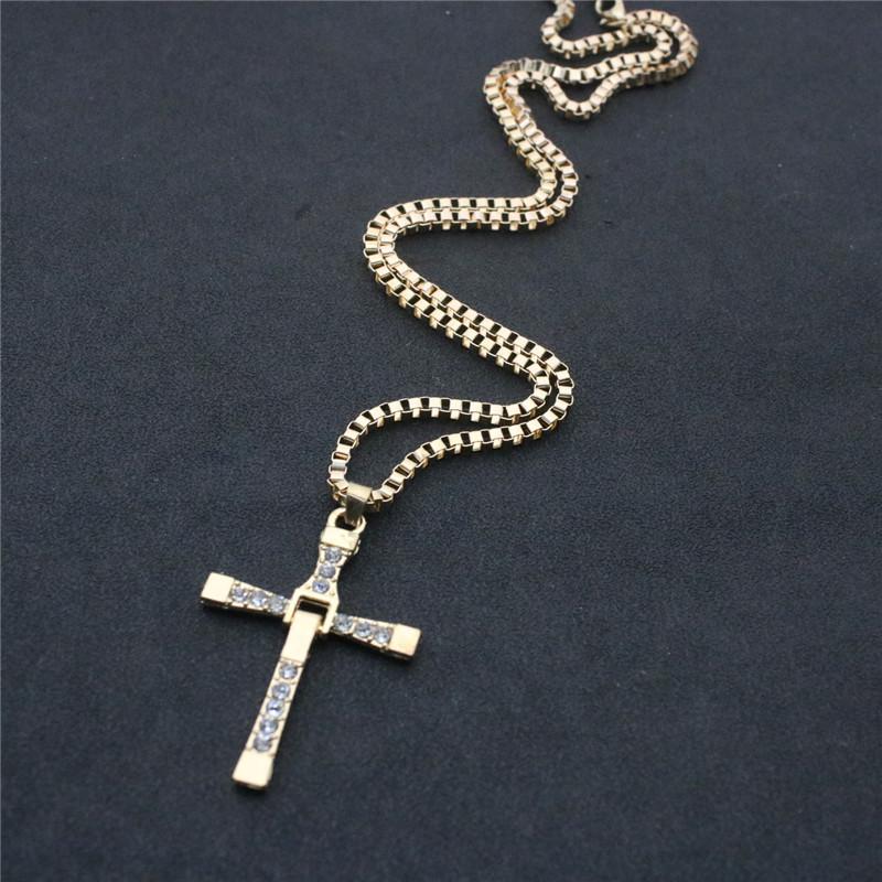 Fashion Cross Necklaces & Pendants For Men Necklace Fast And Furious