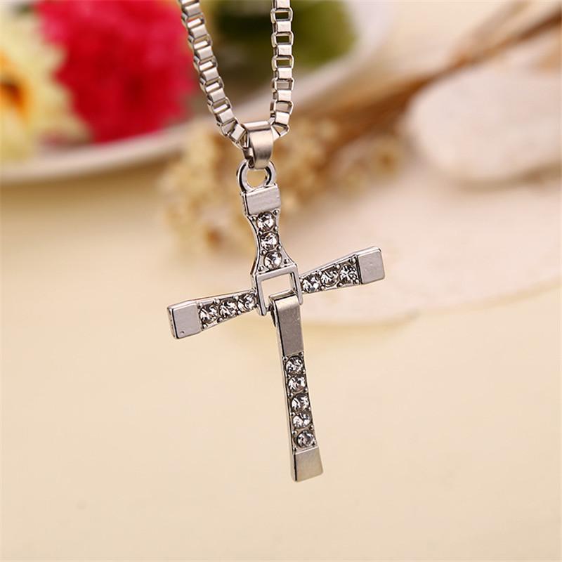 Fashion Cross Necklaces & Pendants For Men Necklace Fast And Furious