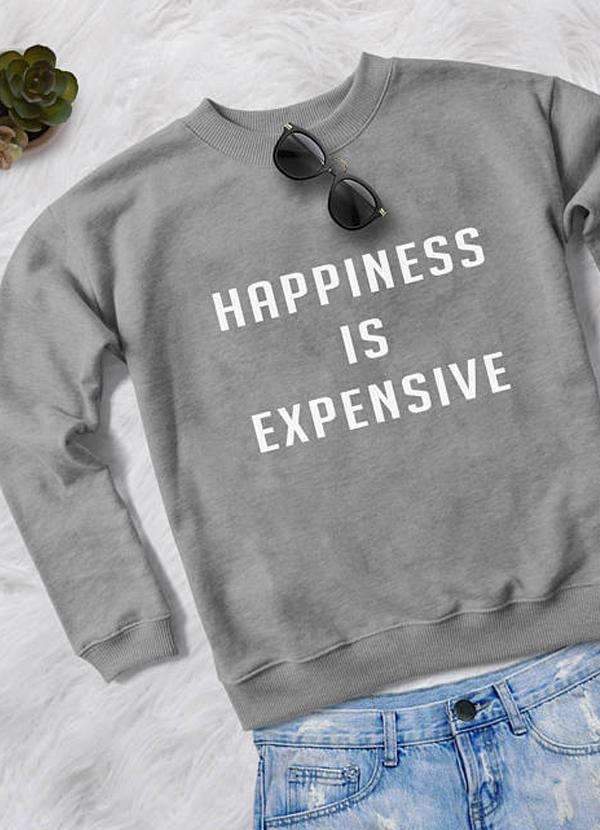 HAPPINESS WOMEN SWEAT SHIRT